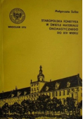 Staropolska fonetyka w świetle materiału onomastycznego do XV wieku