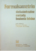Farmakometria Doświadczalne metody badania leków
