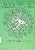 Obserwacje i doświadczenia w nauczaniu biologii fizjologia roślin