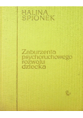 Zaburzenia psychoruchowego rozwoju dziecka