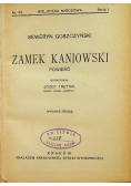 Zamek Kaniowski, 1925 r.