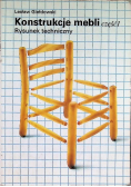 Konstrukcje mebli Część 1 rysunek techniczny
