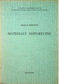 Materiały historyczne