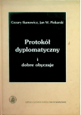 Protokół dyplomatyczny i dobre obyczaje