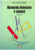 Matematyka elementarna w zadaniach Tom II