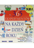 365 Eksperymentów na każdy dzień roku