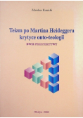 Teizm po Martina Heideggera krytyce onto -Telogii