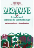 Zarządzanie w Jednostkach Samorządu Terytorialnego