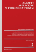 Zarzuty apelacyjne w procesie cywilnym