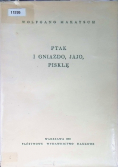 Ptak i gniazdo jajo pisklę