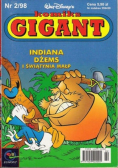 Komiks Gigant Indiana Dżems i świątynia małp Nr 3 / 98