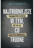 Najtrudniejsze w tym co trudne