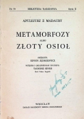 Metamorfozy albo złoty osioł