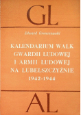 Kalendarium walk Gwardii Ludowej i Armii Ludowej na Lubelszczyźnie 1942-1944