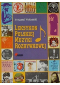 Pop rock jazz folk Leksykon polskiej muzyki rozrywkowej Tom 1 do 3