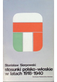 Stosunki polsko - włoskie w latach 1917 - 1940