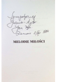 Melodie miłości Wiersze o poetach
