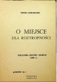 O miejsce dla roztropności
