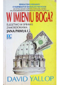 W imieniu Boga