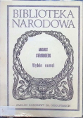 Strindberg Wybór Nowel