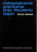 Odkształcenia graniczne przy tłoczeniu blach