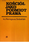 Kościół jako podmiot prawa