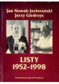 Listy 1952 - 1998