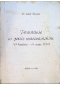 Powstanie w Getcie Warszawskim 1946 r.