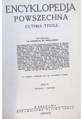 Encyklopedia powszechna UltimaThule Tom IV 1931 r.