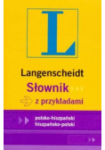 Słownik z przykładami polsko - hiszpański  hiszpańsko - polski