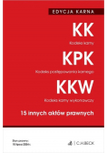 Kodeks karny. Kodeks postępowania karnego. Kodeks karny wykonawczy. 15 innych aktów prawnych