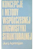 Koncepcje i metody współczesnej lingwistyki strukturalnej