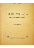 Teoria poznania zarys kursu uniwersyteckiego