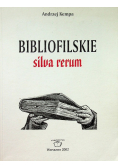 Bibliofilskie silva rerum