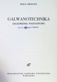Galwanotechnika Zagadnienia podstawowe