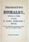 Proroctwo Michaldy królowej ze Sabby