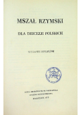 Mszał Rzymski dla Diecezji Polskich