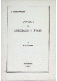 Uwagi o ludziach i życiu