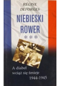 Niebieski rower 1944 - 1945