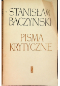 Pisma krytyczne