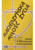 Macierzyńska miłość życia