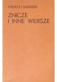 Znicze i inne wiersze