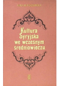 Kultura Syryjska we wczesnym średniowieczu