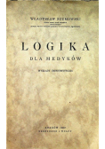 Logika dla medyków 1939 r.