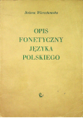 Opis fonetyczny języka polskiego