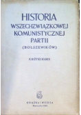 Historia wszechzwiązkowej Komunistycznej Partii 1949 r.
