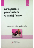 Zarządzanie personelem w małej firmie