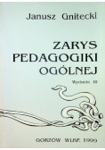 Zarys pedagogiki ogólnej