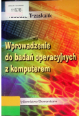 Wprowadzenie do badań operacyjnych z komputerem