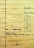 Scenariusz Niedoskonałe odbicie filmu